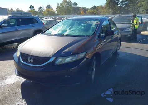 2014 Honda Civic Lx from USA, damaged, VIN 19XFB2F5XEE041043